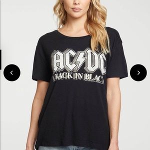 Chaser Graphic AC/DC Back In Black T-Shirt. Size S.MSRP$70.